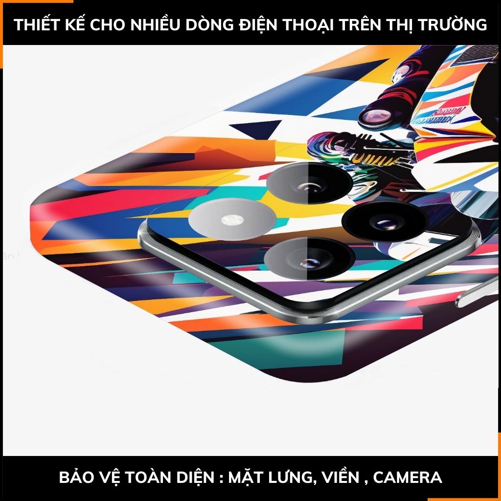 Dán skin điện thoại Xiaomi Mi 14 , Mi 14 Pro full body và camera nhập khẩu chính hãng USA in hình Motobiker - SKD C06 phụ kiện điện thoại huỳnh tân store