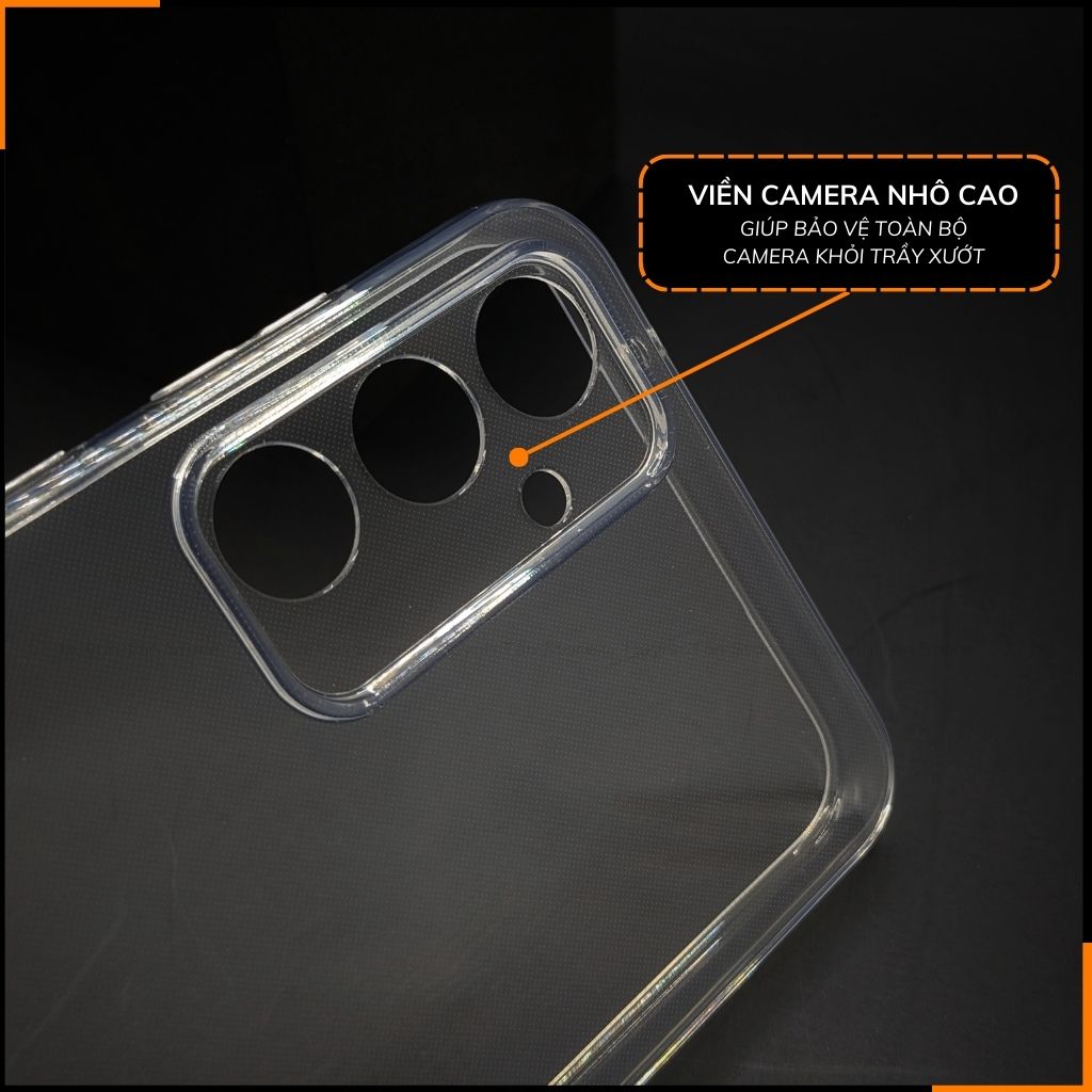 Ốp lưng samsung s23 fe silicon GOR trong suốt chính hãng bảo vệ camera phụ kiện huỳnh tân store