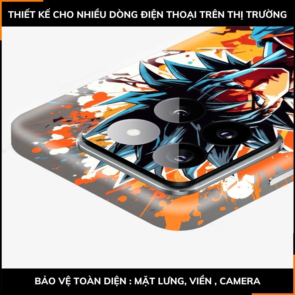 Dán skin điện thoại Xiaomi Mi 14 , Mi 14 Pro full body và camera nhập khẩu chính hãng USA in hình Dragon Ball - SKD D15 phụ kiện điện thoại huỳnh tân store