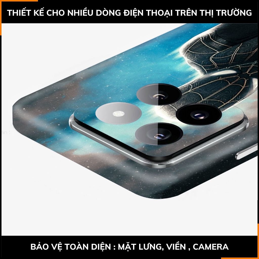 Dán skin điện thoại Xiaomi Mi 14 , Mi 14 Pro full body và camera nhập khẩu chính hãng USA in hình MERRY SPIDER MAN - SKD V16 phụ kiện điện thoại huỳnh tân store