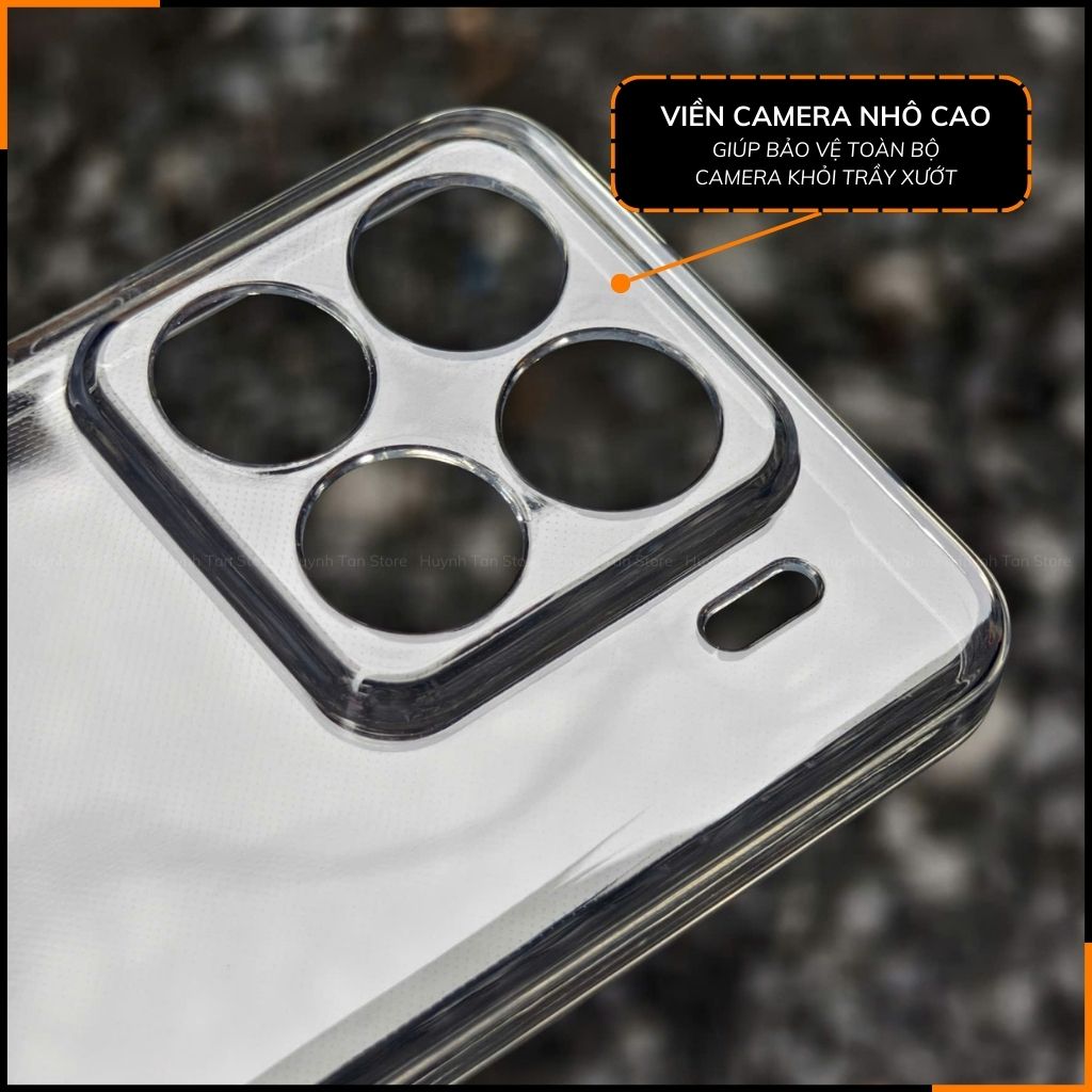 Ốp lưng Xiaomi MI 15 / Mi 15 Pro  GOR trong suốt chính hãng bảo vệ camera phụ kiện huỳnh tân store