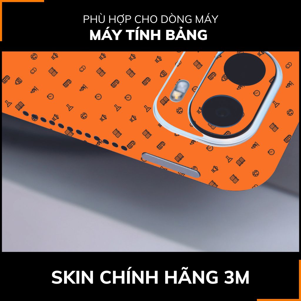 Dán skin máy tính bảng xiaomi, huawei, oppo, lenovo, google, microsoft, vivo  full body và camera chính hãng ORAFOL nhập khẩu từ ĐỨC MÁY TÍNH BẢNG  - MANY STICKER ORANGE -  SK B14 04 phụ kiện điện thoại huỳnh tân store