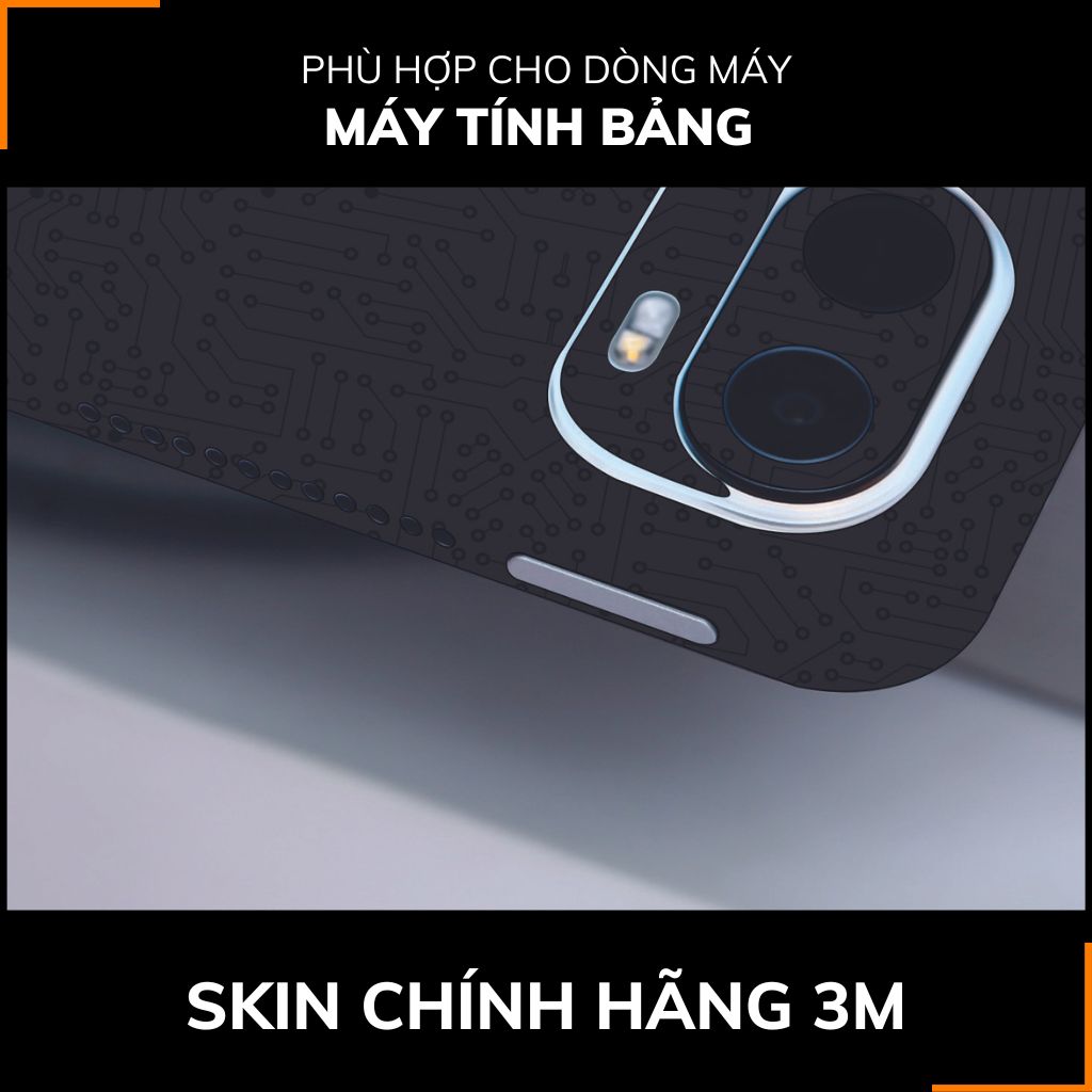 Dán skin máy tính bảng xiaomi, huawei, oppo, lenovo, google, microsoft, vivo  full body và camera chính hãng ORAFOL nhập khẩu từ ĐỨC MÁY TÍNH BẢNG  - ELECTRIC FULL BLACK -  SK B01 06 phụ kiện điện thoại huỳnh tân store