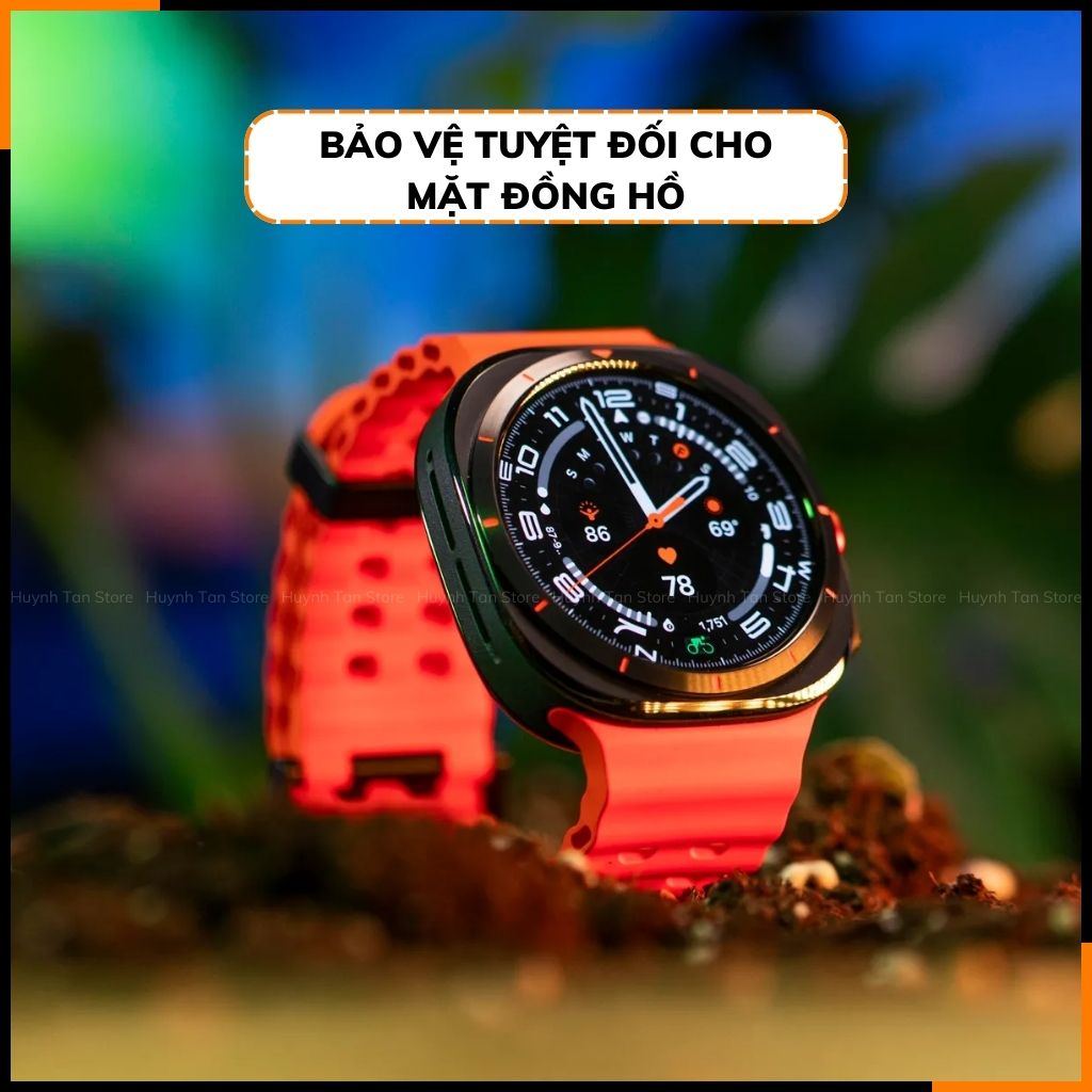 Cường lực Samsung Watch Ultra trong suốt chính hãng GOR phụ kiện điện thoại huỳnh tân store