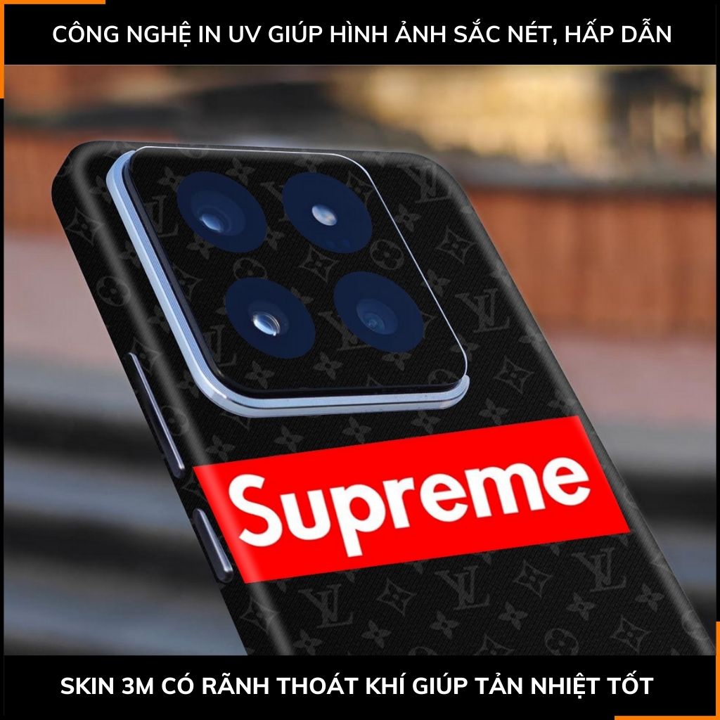 Dán skin điện thoại Xiaomi Mi 14 , Mi 14 Pro full body và camera nhập khẩu chính hãng USA in hình Thương Hiệu - SKD E07 phụ kiện điện thoại huỳnh tân store