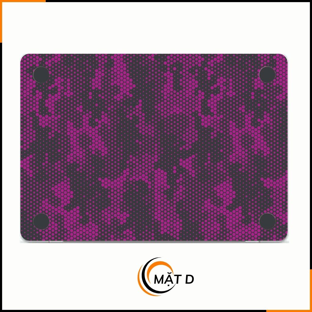 Dán skin macbook pro, macbook air chính hãng 3M nhập khẩu USA - SKIN 3M - MACBOOK - MAMBA PURPLE - SK-B05-04 phụ kiện điện thoại huỳnh tân store