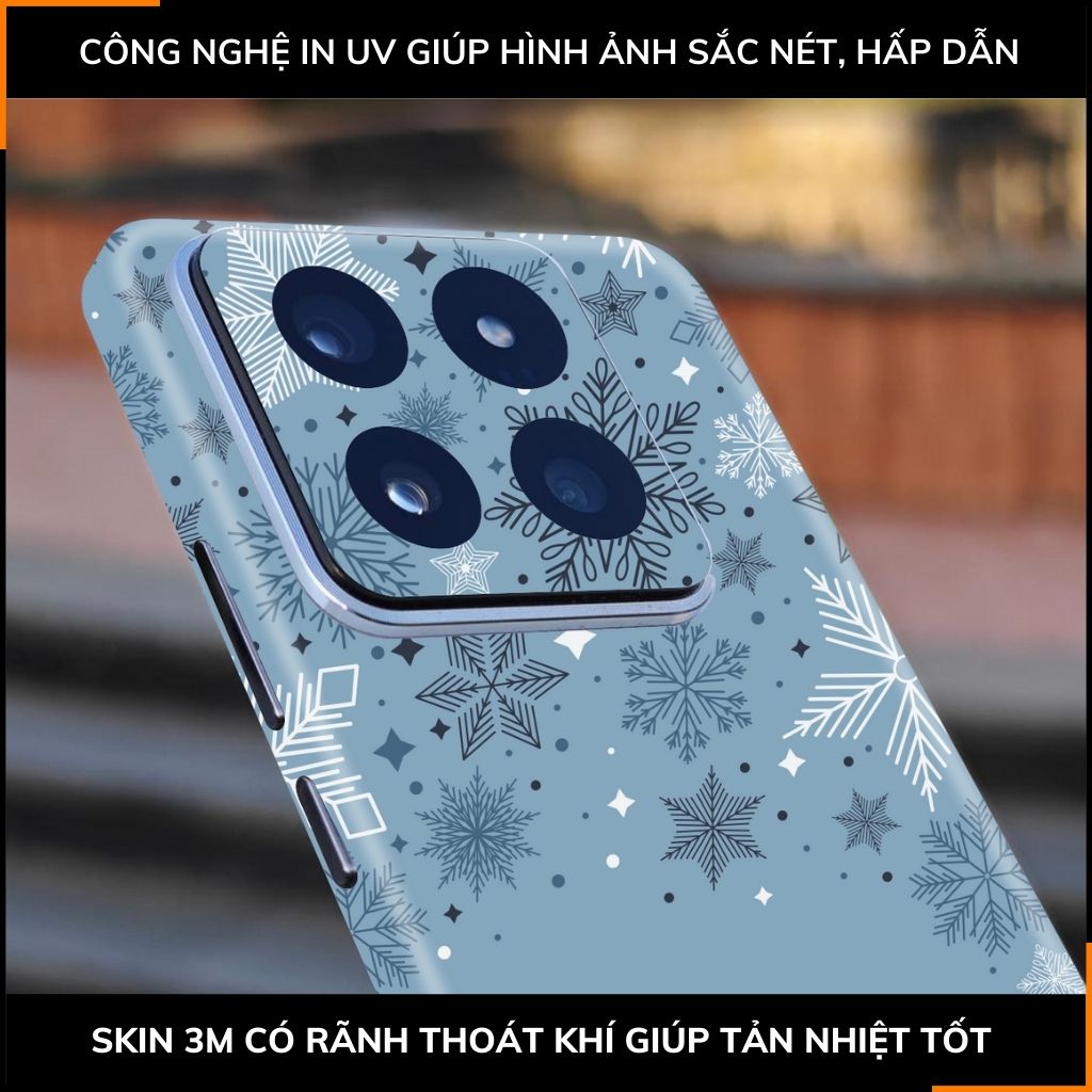 Dán skin điện thoại Xiaomi Mi 14 , Mi 14 Pro full body và camera nhập khẩu chính hãng USA in hình MERRY CHRISTMAS - SKD P11 phụ kiện điện thoại huỳnh tân store