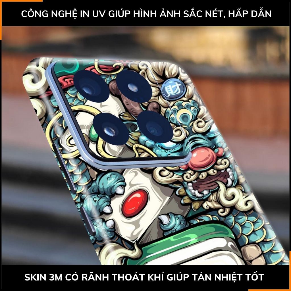 Dán skin điện thoại Xiaomi Mi 14 , Mi 14 Pro full body và camera nhập khẩu chính hãng USA in hình NEW YEAR 2024 - SKD Q28 phụ kiện điện thoại huỳnh tân store