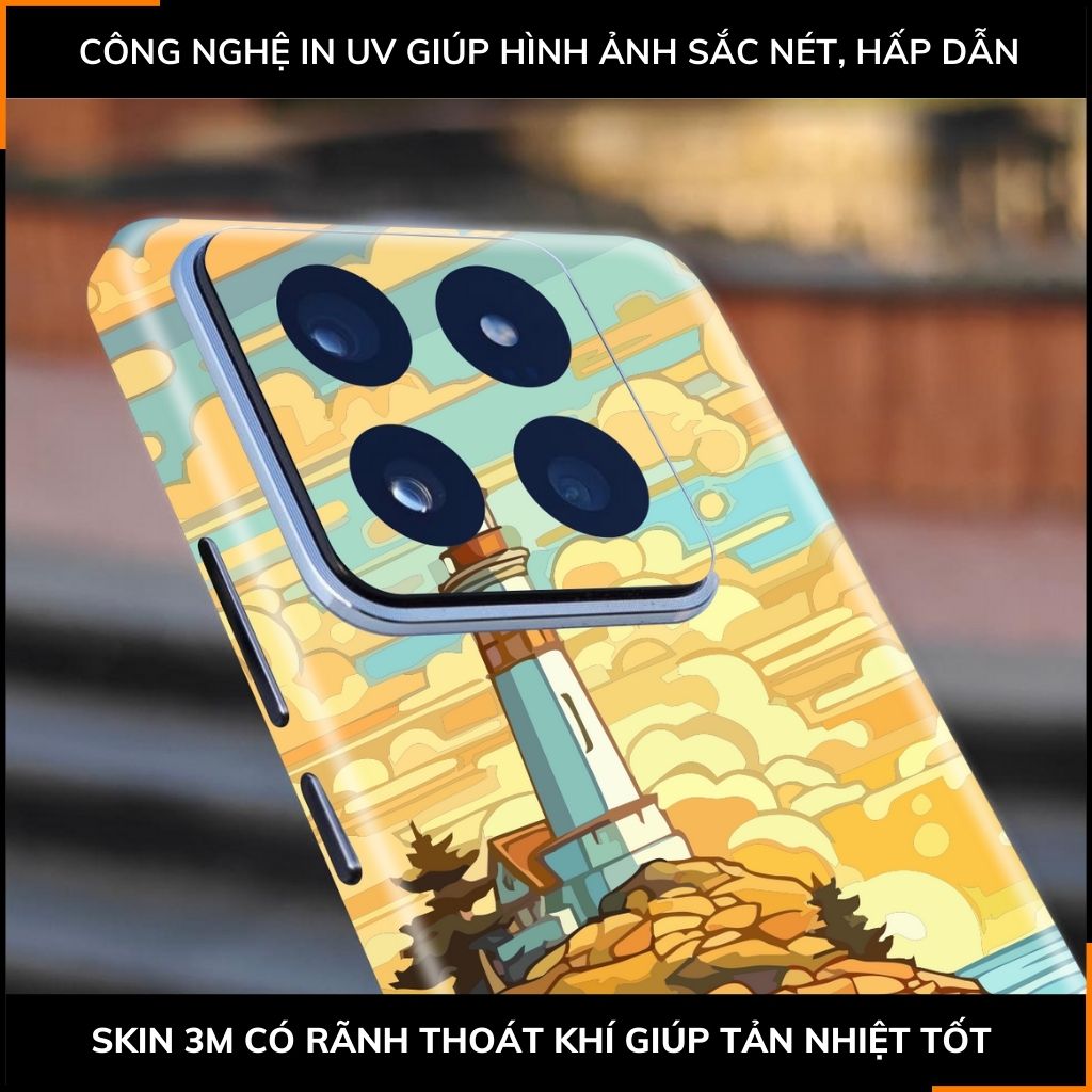 Dán skin điện thoại Xiaomi Mi 14 , Mi 14 Pro full body và camera nhập khẩu chính hãng USA in hình UNIQUE - SKD W12 phụ kiện điện thoại huỳnh tân store