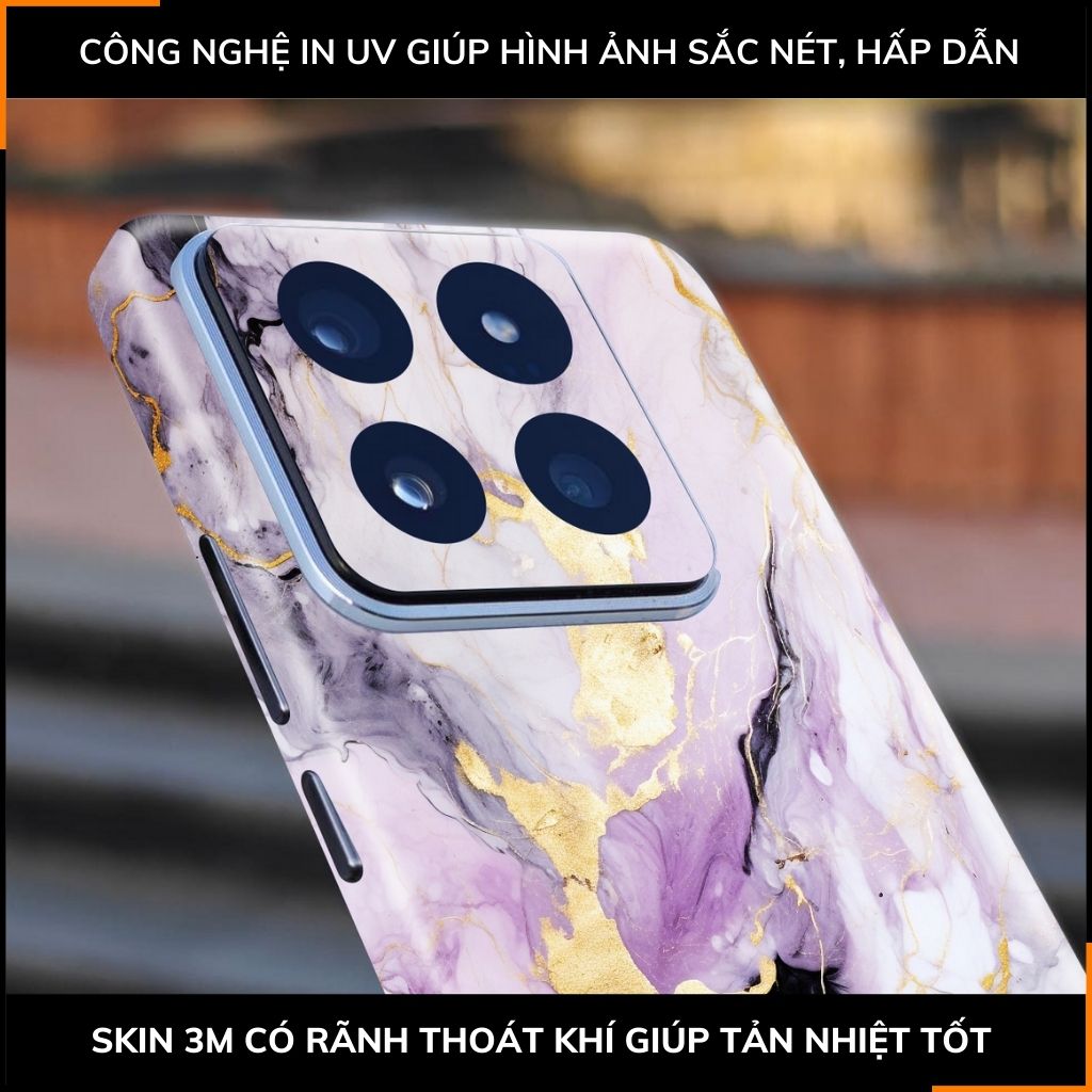 Dán skin điện thoại Xiaomi Mi 14 , Mi 14 Pro full body và camera nhập khẩu chính hãng USA in hình  Acrylic - SKD B04 phụ kiện điện thoại huỳnh tân store