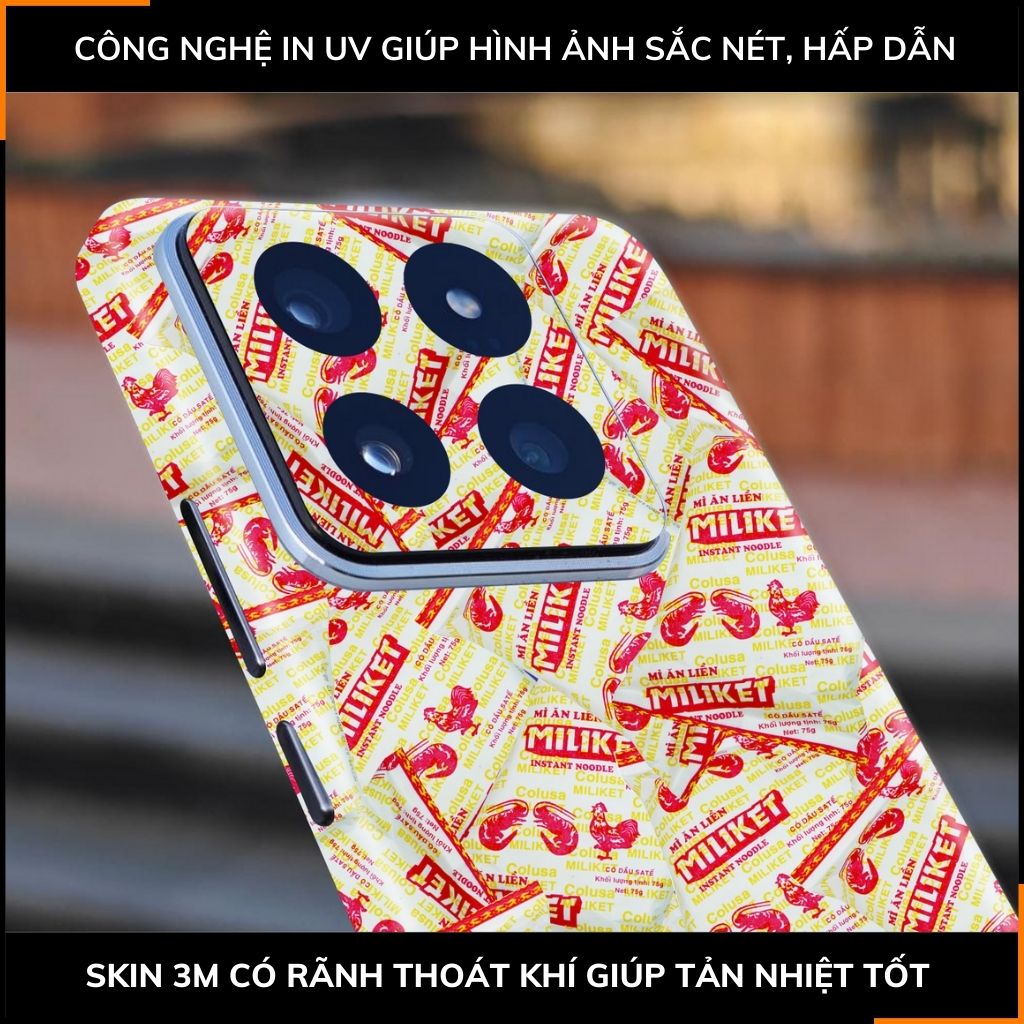 Dán skin điện thoại Xiaomi Mi 14 , Mi 14 Pro full body và camera nhập khẩu chính hãng USA in hình UNIQUE - SKD W07 phụ kiện điện thoại huỳnh tân store