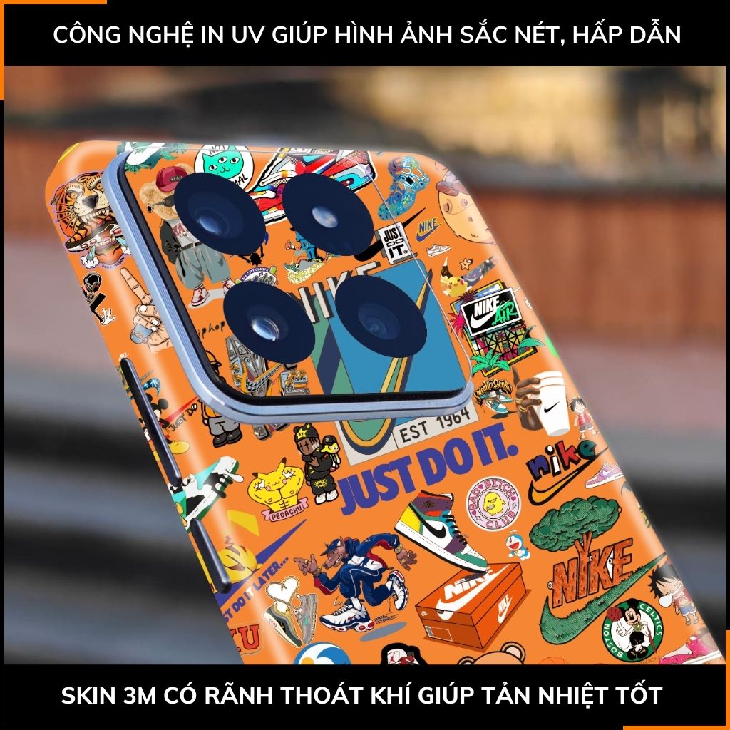 Dán skin điện thoại Xiaomi Mi 14 , Mi 14 Pro full body và camera nhập khẩu chính hãng USA in hình STICKER BOOM - SKD L08 phụ kiện điện thoại huỳnh tân store