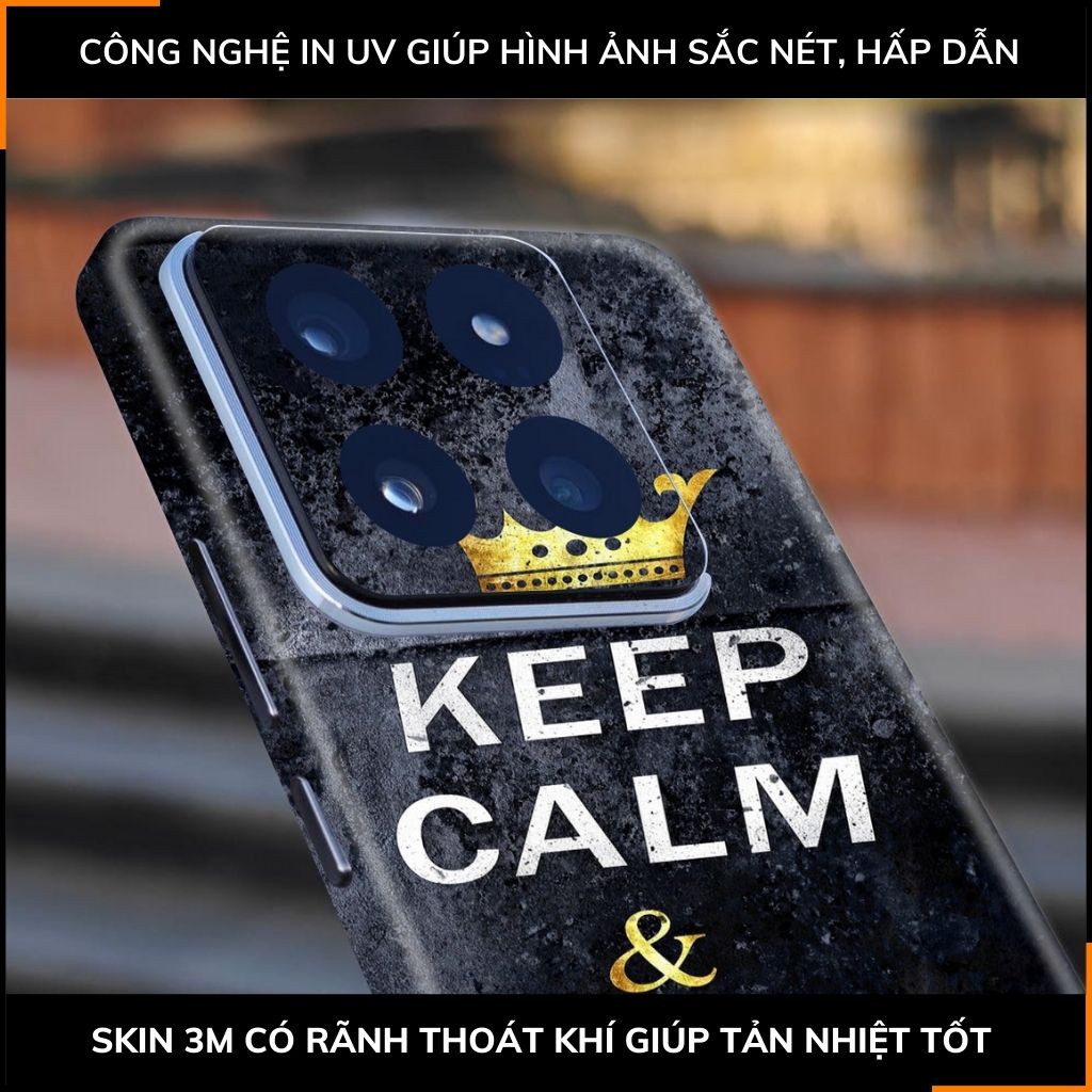 Dán skin điện thoại Xiaomi Mi 14 , Mi 14 Pro full body và camera nhập khẩu chính hãng USA in hình THÀNH NGỮ - SKD K02 phụ kiện điện thoại huỳnh tân store