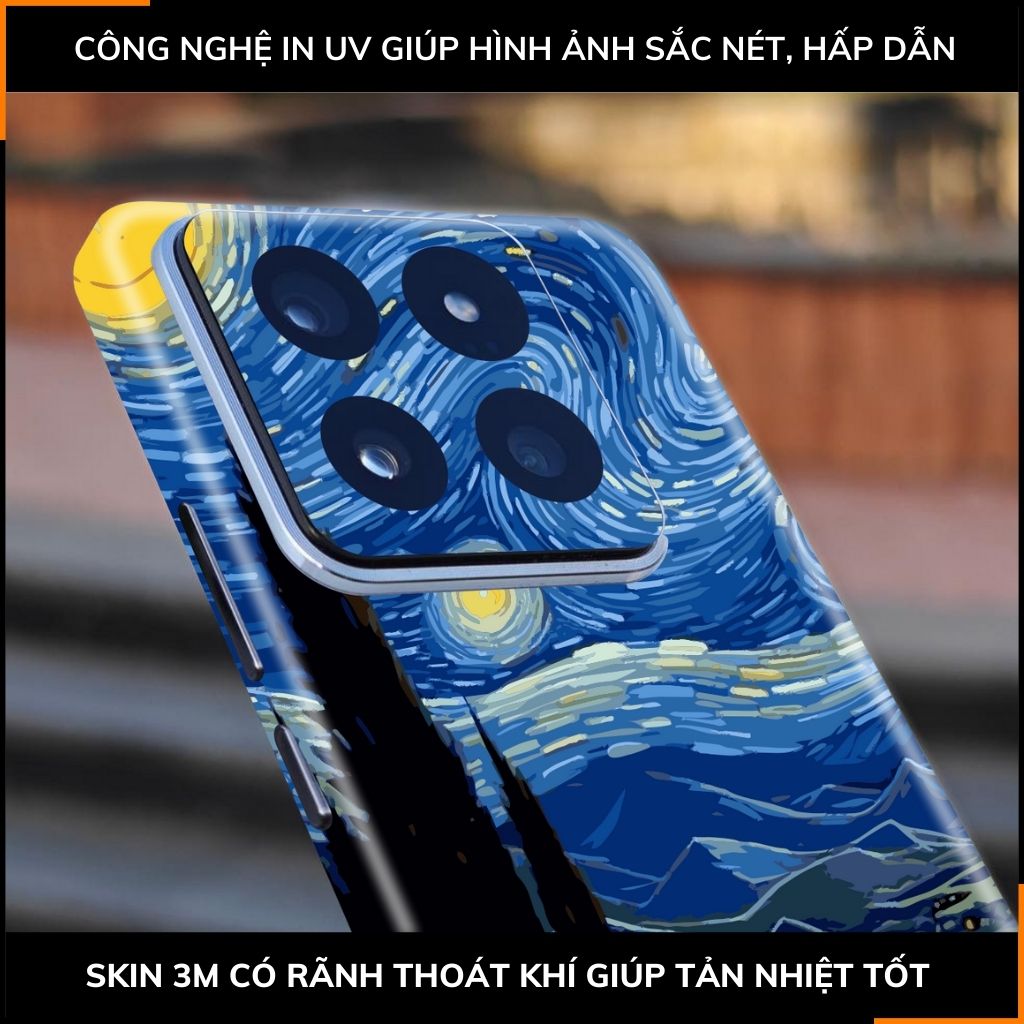 Dán skin điện thoại Xiaomi Mi 14 , Mi 14 Pro full body và camera nhập khẩu chính hãng USA in hình UNIQUE - SKD W14 phụ kiện điện thoại huỳnh tân store