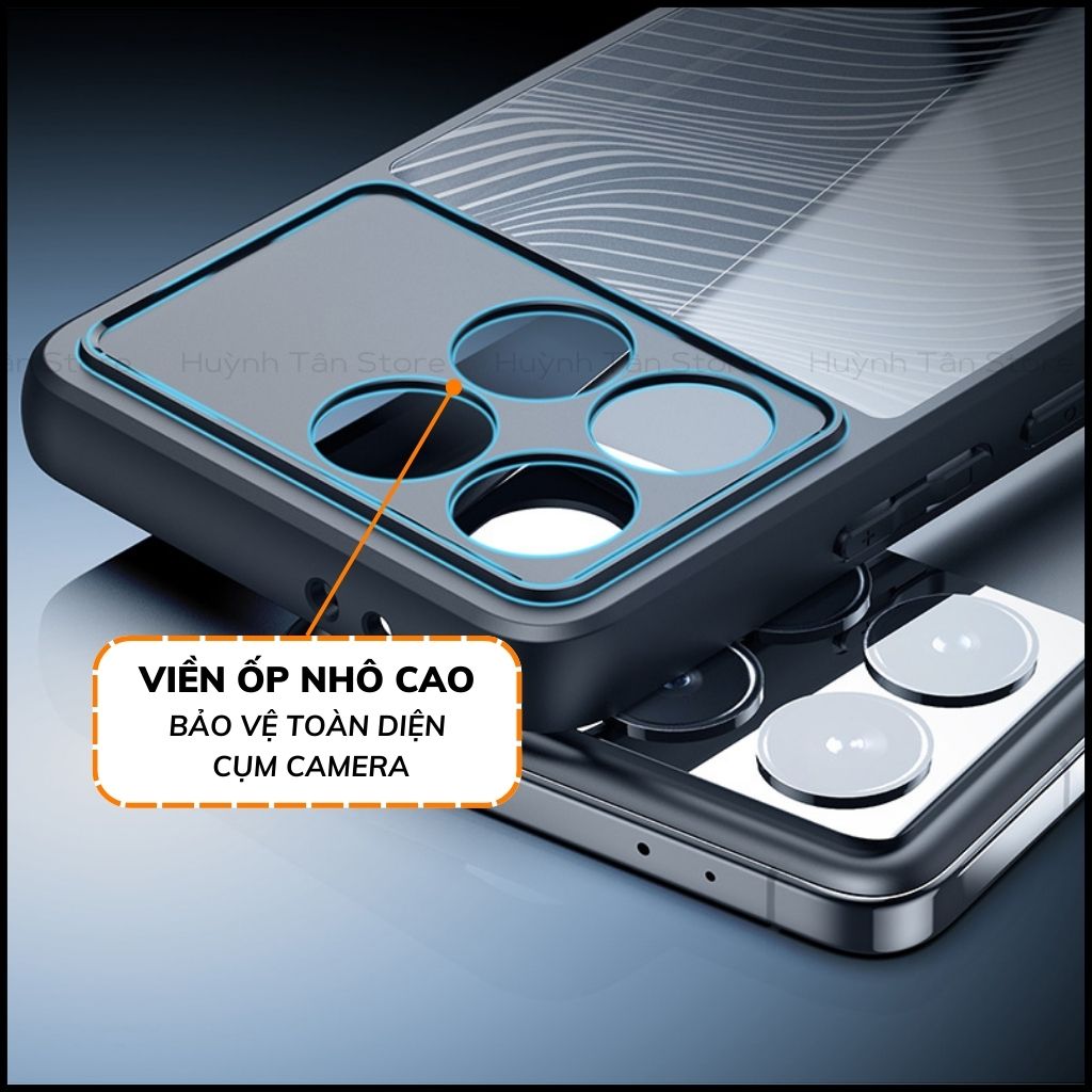 Ốp lưng  redmi k70 k70 pro aimo chính hãng dux ducis chống va đập trong suốt không ố vàng huỳnh tân store