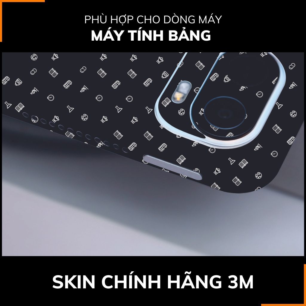 Dán skin máy tính bảng xiaomi, huawei, oppo, lenovo, google, microsoft, vivo  full body và camera chính hãng ORAFOL nhập khẩu từ ĐỨC MÁY TÍNH BẢNG  - MANY STICKER BLACK -  SK B14 02 phụ kiện điện thoại huỳnh tân store