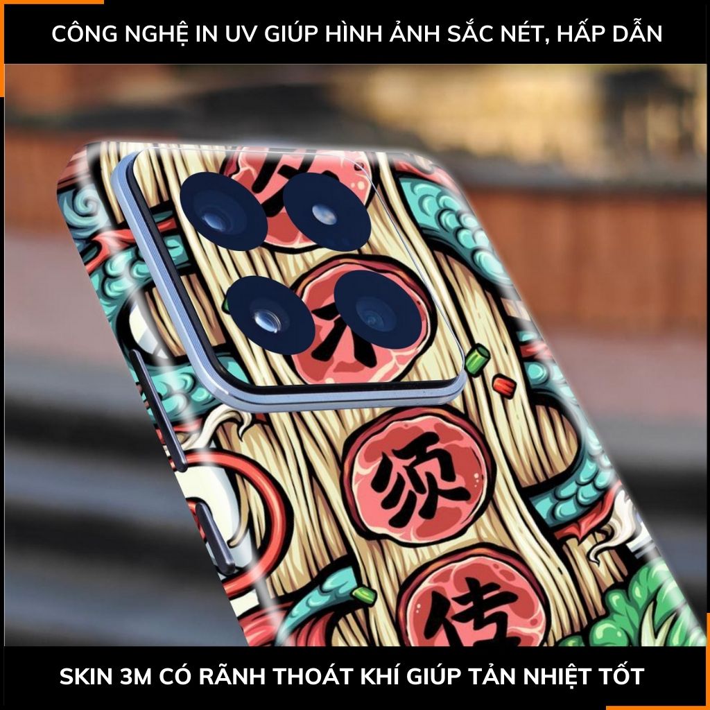 Dán skin điện thoại Xiaomi Mi 14 , Mi 14 Pro full body và camera nhập khẩu chính hãng USA in hình NEW YEAR 2024 - SKD Q38 phụ kiện điện thoại huỳnh tân store