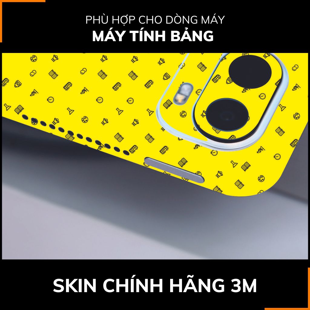 Dán skin máy tính bảng xiaomi, huawei, oppo, lenovo, google, microsoft, vivo  full body và camera chính hãng ORAFOL nhập khẩu từ ĐỨC MÁY TÍNH BẢNG  - MANY STICKER YELLOW -  SK B14 06 phụ kiện điện thoại huỳnh tân store