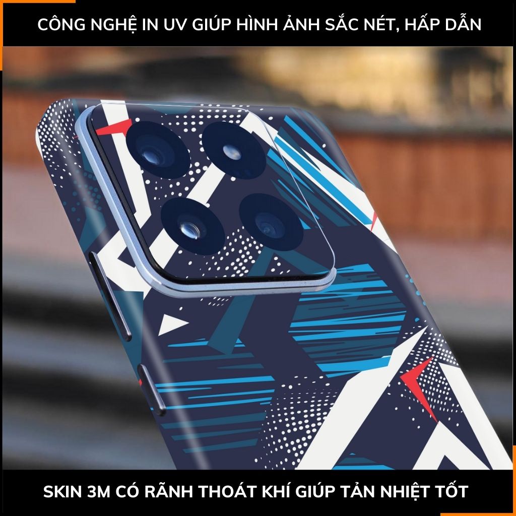 Dán skin điện thoại Xiaomi Mi 14 , Mi 14 Pro full body và camera nhập khẩu chính hãng USA in hình ASTRACT - SKD J04 phụ kiện điện thoại huỳnh tân store