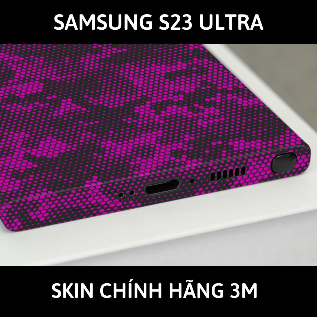 Dán skin điện thoại Samsung S23 Ultra full body và camera nhập khẩu chính hãng USA phụ kiện điện thoại huỳnh tân store - MAMBA PURPLE - Warp Skin Collection