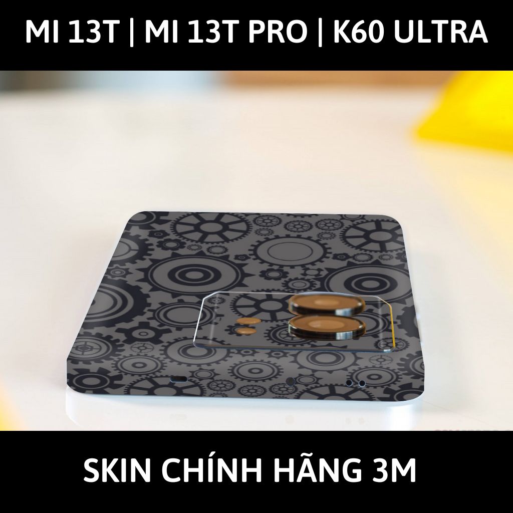 Dán skin điện thoại Mi 13T | Mi 13T Pro  | K60 Ultra full body và camera nhập khẩu chính hãng USA phụ kiện điện thoại huỳnh tân store - BÁNH RĂNG - Warp Skin Collection