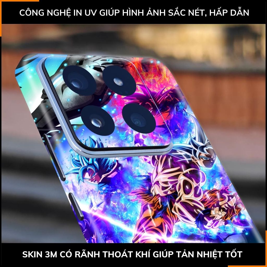 Dán skin điện thoại Xiaomi Mi 14 , Mi 14 Pro full body và camera nhập khẩu chính hãng USA in hình Dragon Ball - SKD D01 phụ kiện điện thoại huỳnh tân store