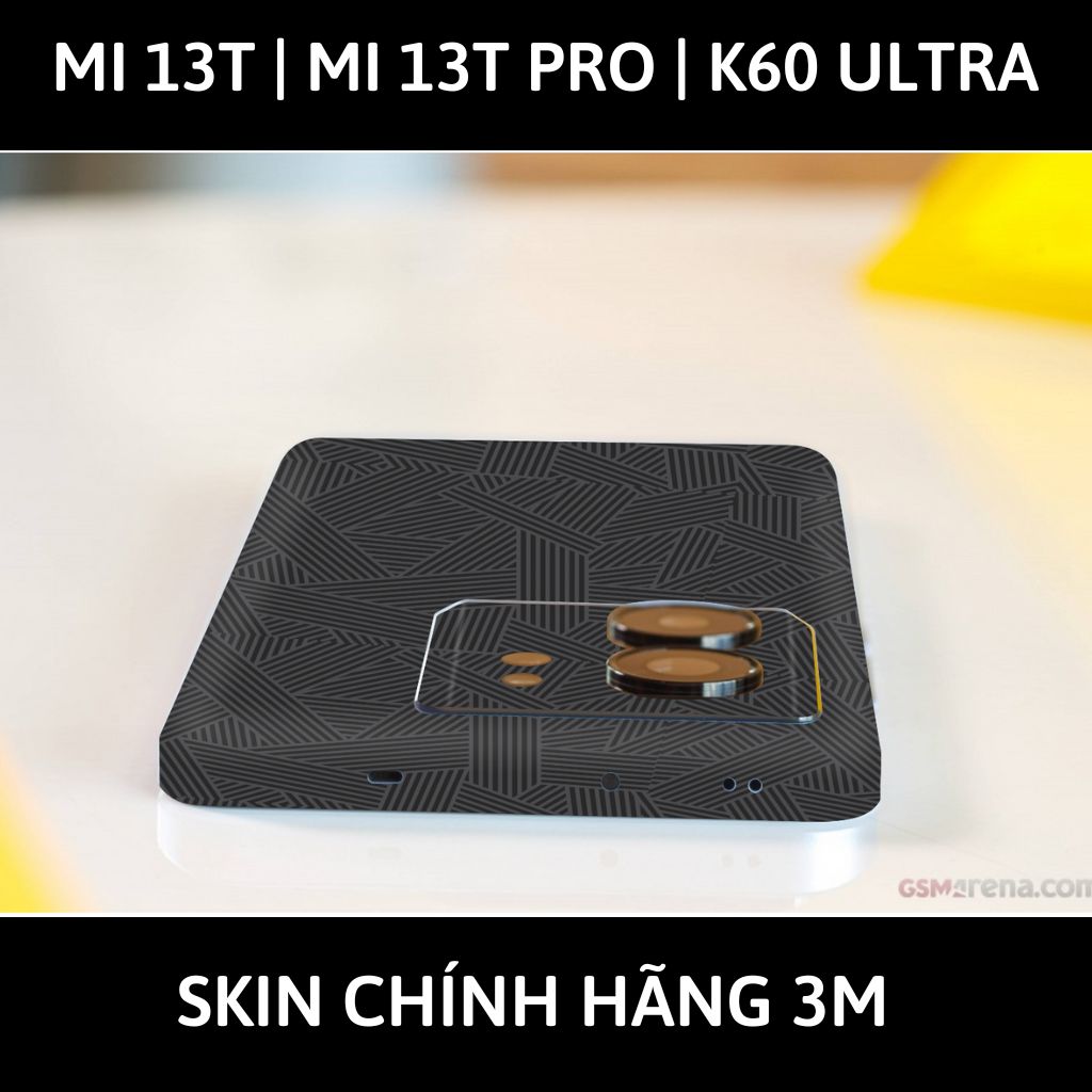 Dán skin điện thoại Mi 13T | Mi 13T Pro  | K60 Ultra full body và camera nhập khẩu chính hãng USA phụ kiện điện thoại huỳnh tân store -  PATTEN TEXTURE 06 - Warp Skin Collection