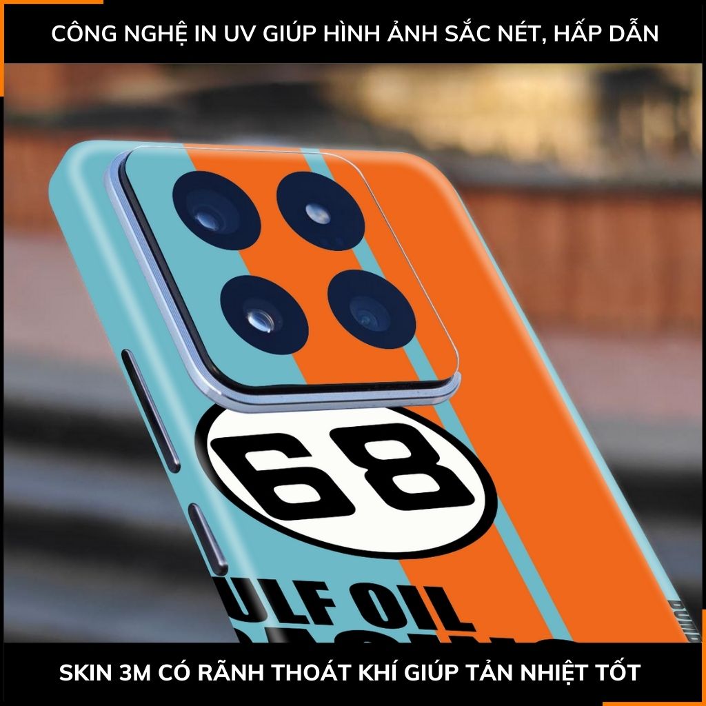 Dán skin điện thoại Xiaomi Mi 14 , Mi 14 Pro full body và camera nhập khẩu chính hãng USA in hình VINTAGE RACING - SKD O12 phụ kiện điện thoại huỳnh tân store