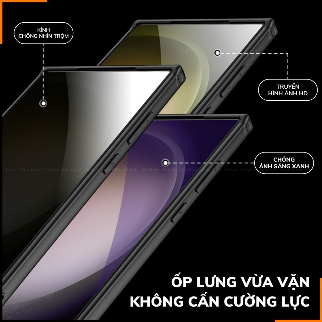 Ốp lưng Samsung S25 Ultra nhám viền màu VER 2 chống bám vân tay