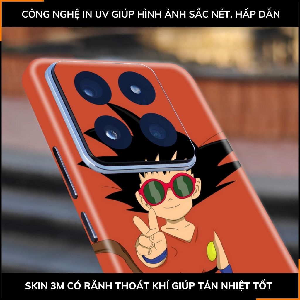 Dán skin điện thoại Xiaomi Mi 14 , Mi 14 Pro full body và camera nhập khẩu chính hãng USA in hình Dragon Ball - SKD D11 phụ kiện điện thoại huỳnh tân store