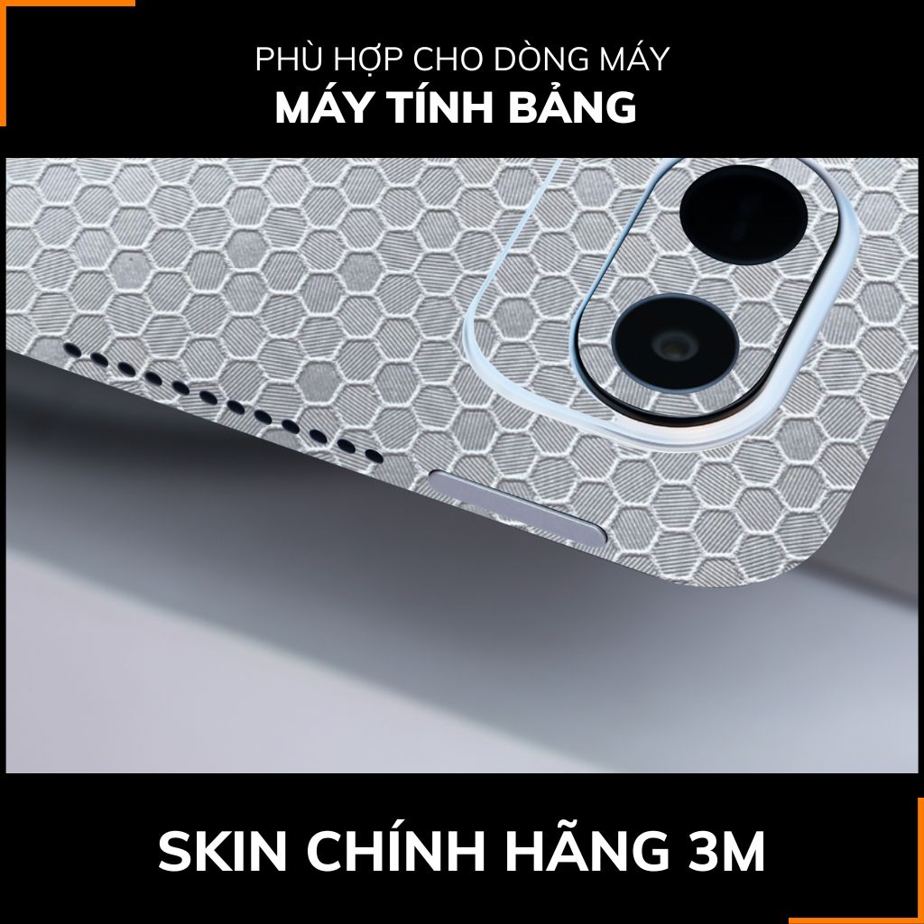 Dán skin máy tính bảng xiaomi, huawei, oppo, lenovo, google, microsoft, vivo  full body và camera chính hãng ORAFOL nhập khẩu từ ĐỨC MÁY TÍNH BẢNG  - HONEYCOMB WHITE -  SK B11 04 phụ kiện điện thoại huỳnh tân store