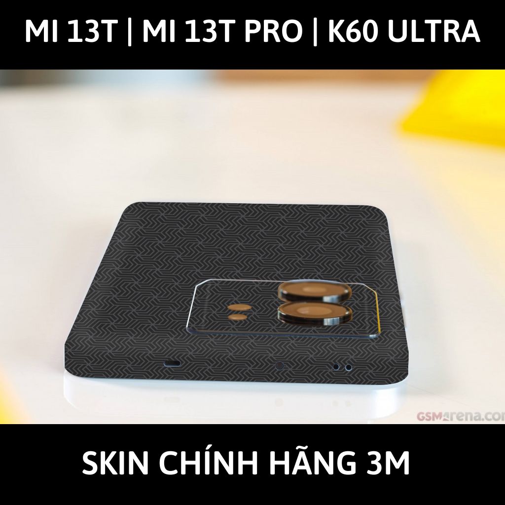 Dán skin điện thoại Mi 13T | Mi 13T Pro  | K60 Ultra full body và camera nhập khẩu chính hãng USA phụ kiện điện thoại huỳnh tân store -  PATTEN TEXTURE 04 - Warp Skin Collection