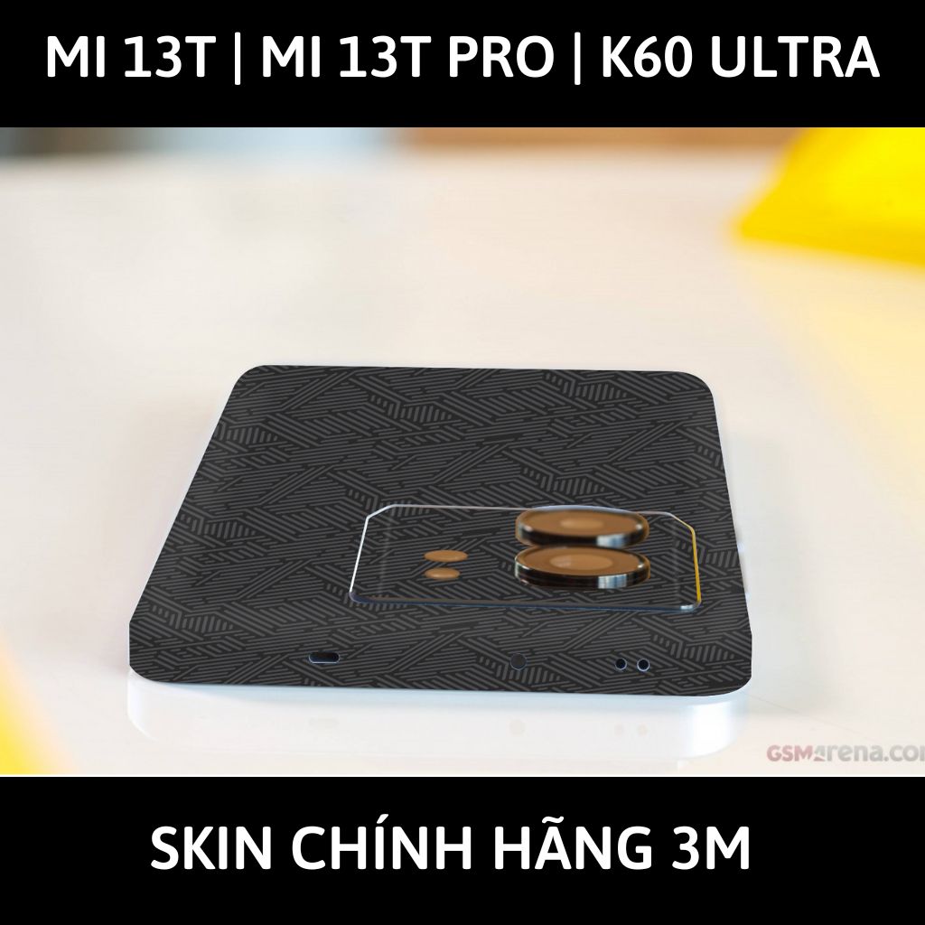 Dán skin điện thoại Mi 13T | Mi 13T Pro  | K60 Ultra full body và camera nhập khẩu chính hãng USA phụ kiện điện thoại huỳnh tân store -  PATTEN TEXTURE 02 - Warp Skin Collection