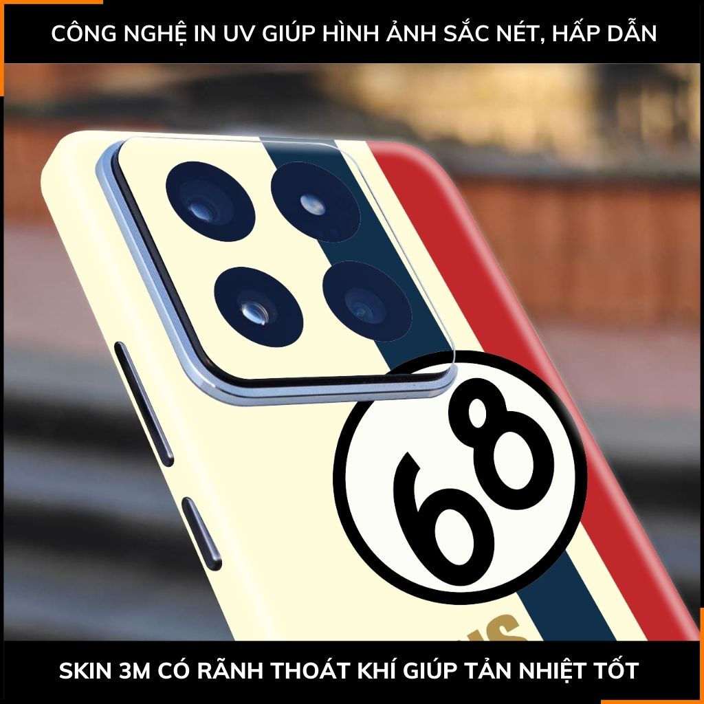 Dán skin điện thoại Xiaomi Mi 14 , Mi 14 Pro full body và camera nhập khẩu chính hãng USA in hình VINTAGE RACING - SKD O17 phụ kiện điện thoại huỳnh tân store