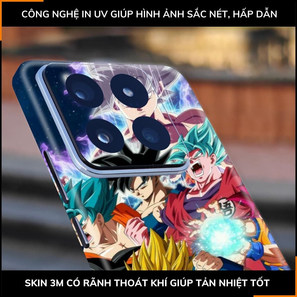 Dán skin điện thoại Xiaomi Mi 14 , Mi 14 Pro full body và camera nhập khẩu chính hãng USA in hình Dragon Ball - SKD D07 phụ kiện điện thoại huỳnh tân store
