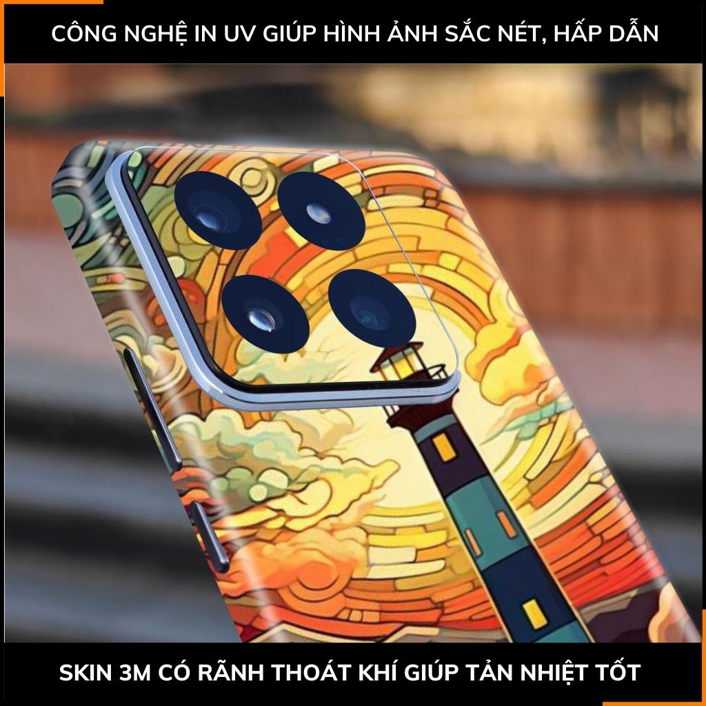 Dán skin điện thoại Xiaomi Mi 14 , Mi 14 Pro full body và camera nhập khẩu chính hãng USA in hình UNIQUE - SKD W13 phụ kiện điện thoại huỳnh tân store