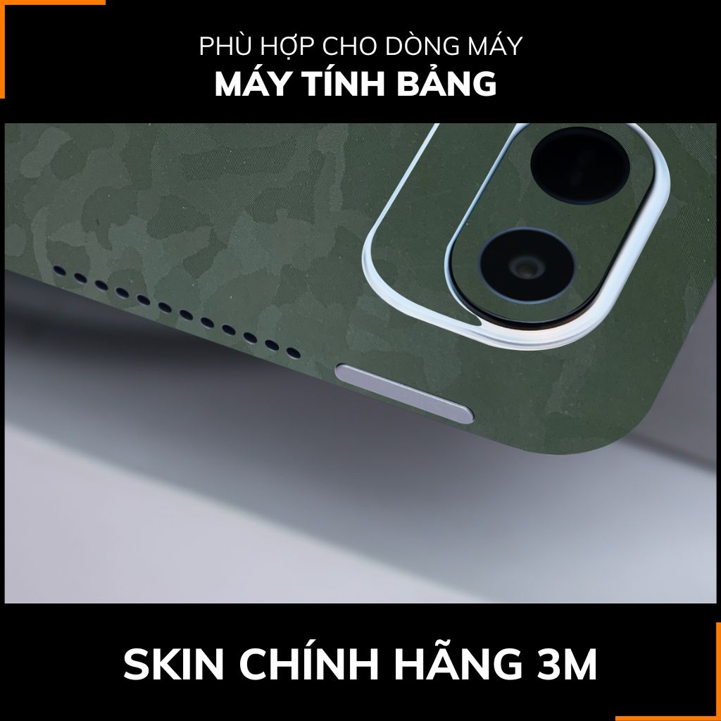 Dán skin máy tính bảng xiaomi, huawei, oppo, lenovo, google, microsoft, vivo  full body và camera chính hãng ORAFOL nhập khẩu từ ĐỨC MÁY TÍNH BẢNG  - CAMO GREEN -  SK B12 02 phụ kiện điện thoại huỳnh tân store