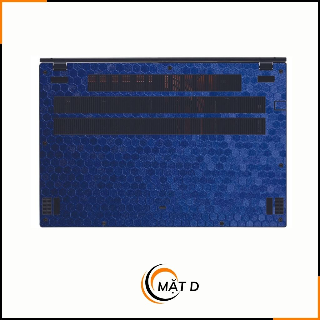 Dán skin laptop asus, dell , acer, hp, msi chính hãng ORAFOL nhập khẩu ĐỨC - SKIN 3M - LAPTOP - HONEYCOMB BLUE - SK-B11-04 phụ kiện điện thoại huỳnh tân store