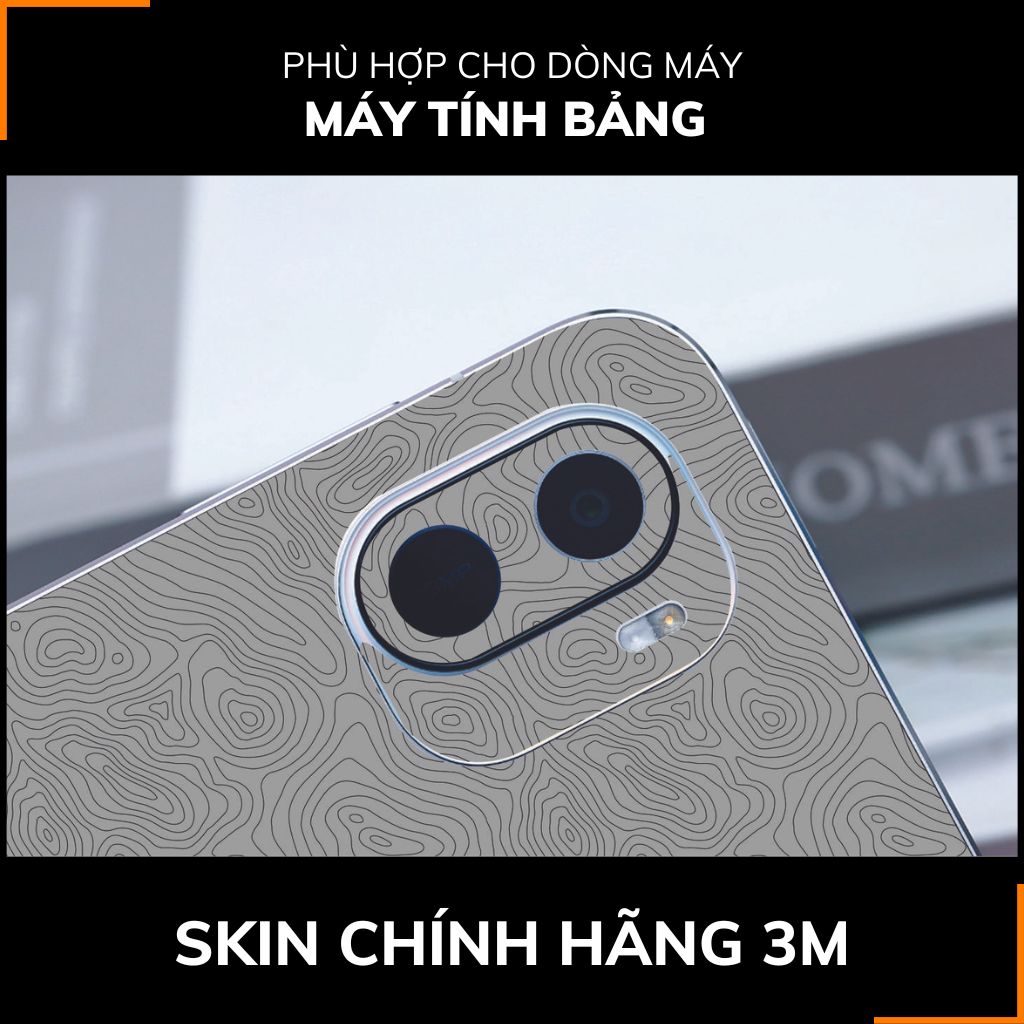 Dán skin máy tính bảng xiaomi, huawei, oppo, lenovo, google, microsoft, vivo  full body và camera chính hãng ORAFOL nhập khẩu từ ĐỨC MÁY TÍNH BẢNG  - MAP GREY -  SK B13 03 phụ kiện điện thoại huỳnh tân store