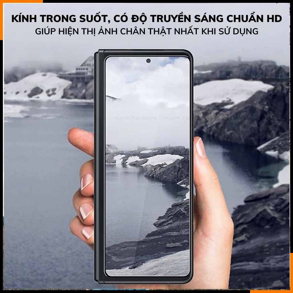 Cường lực samsung z fold 5 trong suốt full màn hình chống bám vân tay chính hãng KUZOOM  phụ kiện điện thoại huỳnh tân store