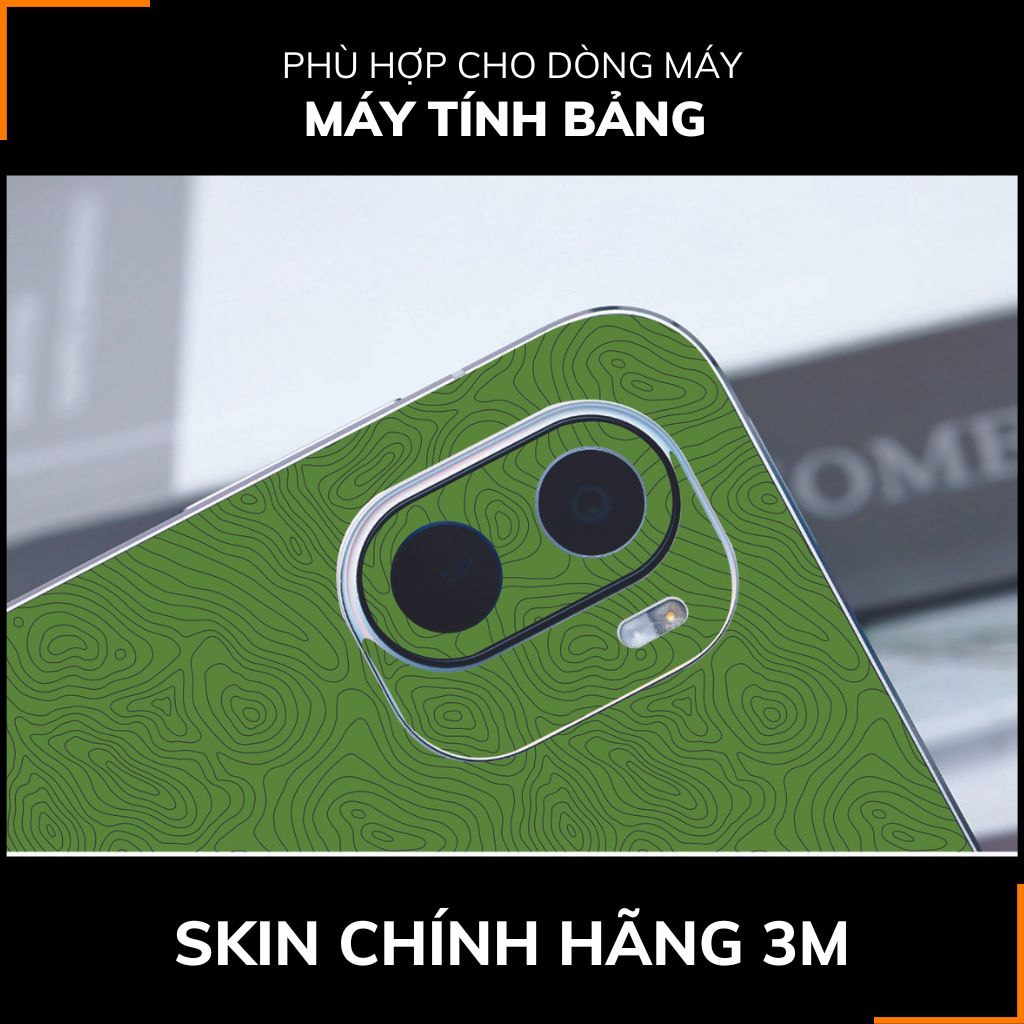 Dán skin máy tính bảng xiaomi, huawei, oppo, lenovo, google, microsoft, vivo  full body và camera chính hãng ORAFOL nhập khẩu từ ĐỨC MÁY TÍNH BẢNG  - MAP GREEN -  SK B13 05 phụ kiện điện thoại huỳnh tân store