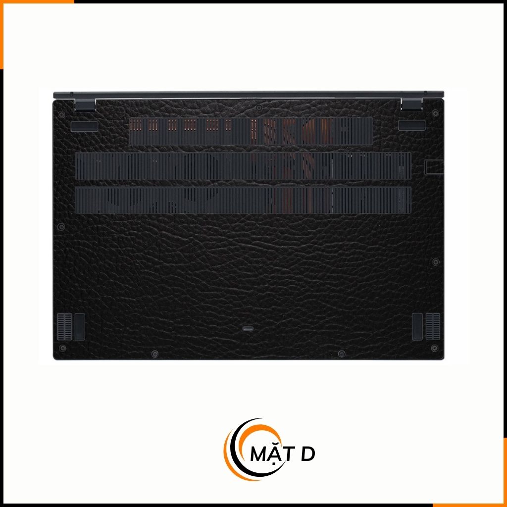 Dán skin laptop asus, dell , acer, hp, msi chính hãng ORAFOL nhập khẩu ĐỨC - SKIN 3M - LAPTOP - LEATHER BLACK - SK-B06-02 phụ kiện điện thoại huỳnh tân store