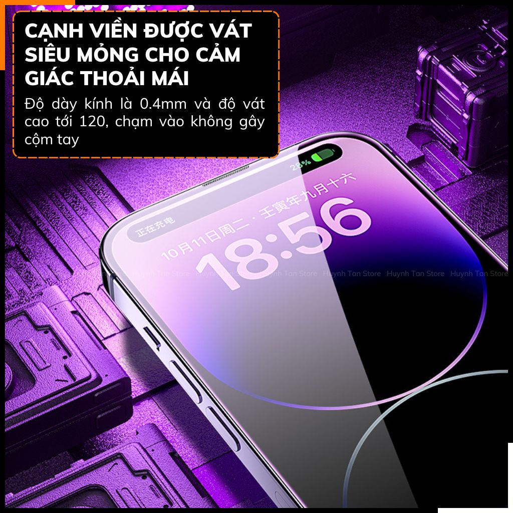 Cường lực Wekome Kingkong Corning 9D iphone 16 pro max ip 15 14 13 12 pro gấp đôi độ cứng [WTP-068]