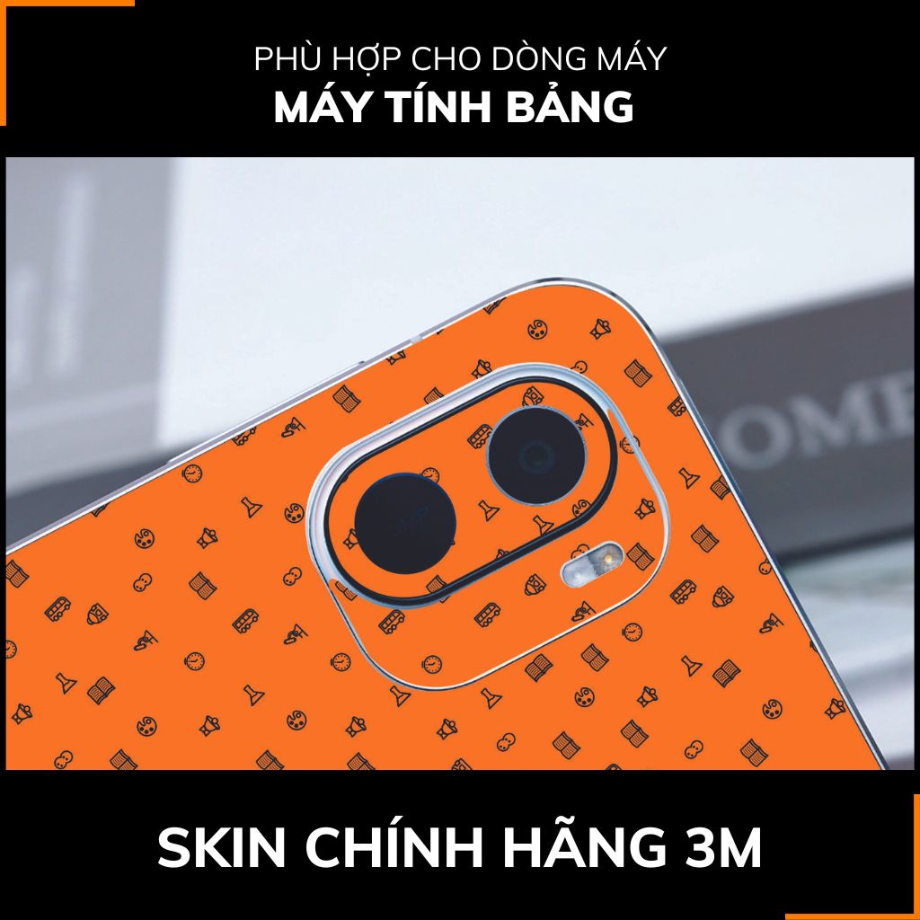 Dán skin máy tính bảng xiaomi, huawei, oppo, lenovo, google, microsoft, vivo  full body và camera chính hãng ORAFOL nhập khẩu từ ĐỨC MÁY TÍNH BẢNG  - MANY STICKER ORANGE -  SK B14 04 phụ kiện điện thoại huỳnh tân store