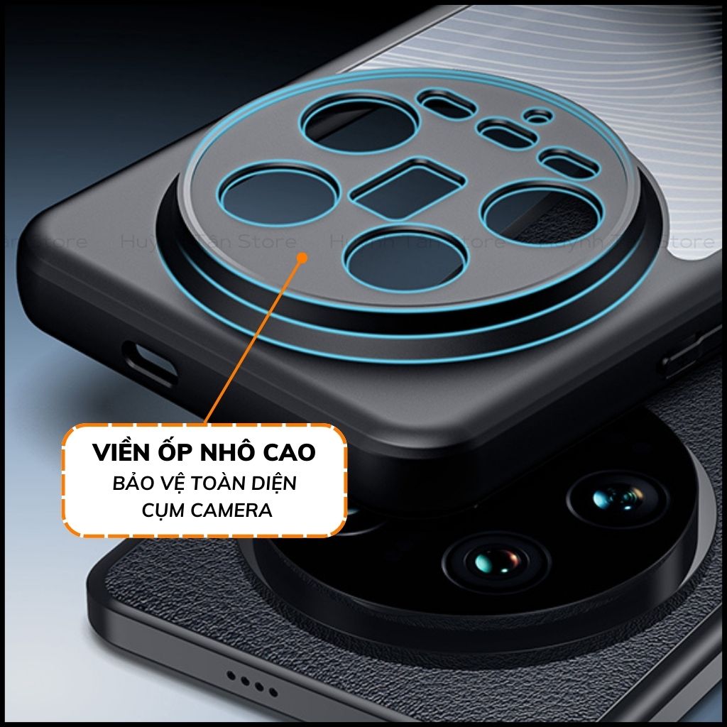 Ốp lưng xiaomi mi 14 ultra aimo chính hãng dux ducis chống va đập trong suốt không ố vàng huỳnh tân store