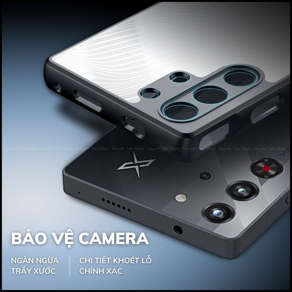 Ốp lưng zte nubia redmagic 10 pro aimo chính hãng duxducis chống va đập trong suốt không ố vàng