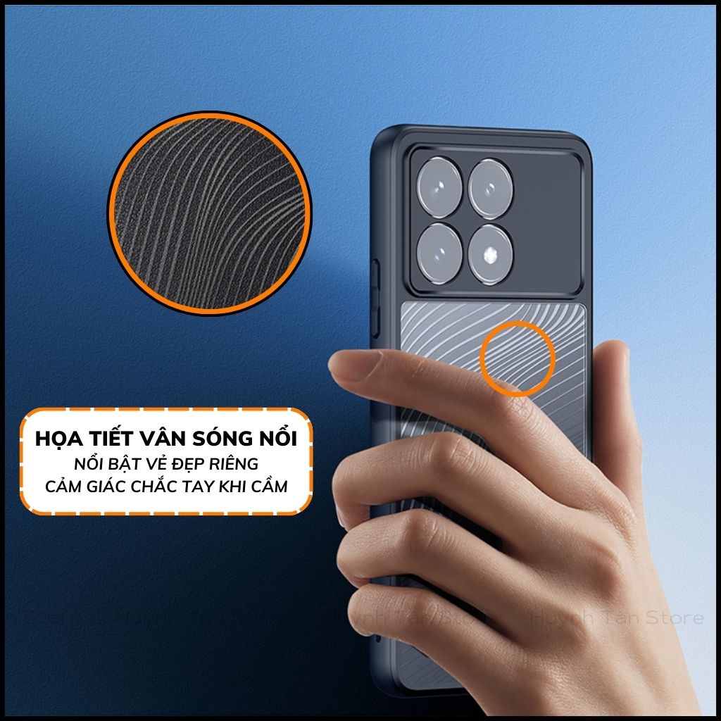 Ốp lưng  redmi k70 k70 pro aimo chính hãng dux ducis chống va đập trong suốt không ố vàng huỳnh tân store