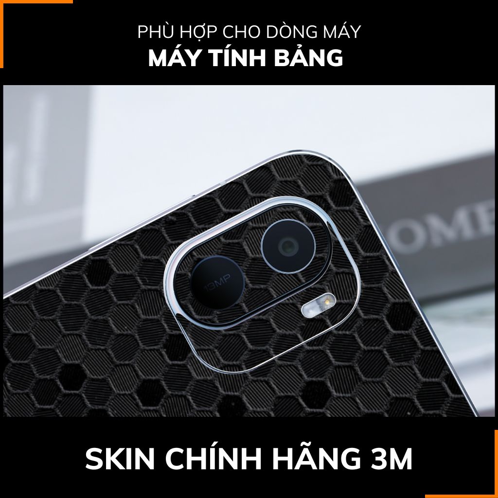 Dán skin máy tính bảng xiaomi, huawei, oppo, lenovo, google, microsoft, vivo  full body và camera chính hãng ORAFOL nhập khẩu từ ĐỨC MÁY TÍNH BẢNG  - HONEYCOMB BLACK -  SK B11 05 phụ kiện điện thoại huỳnh tân store