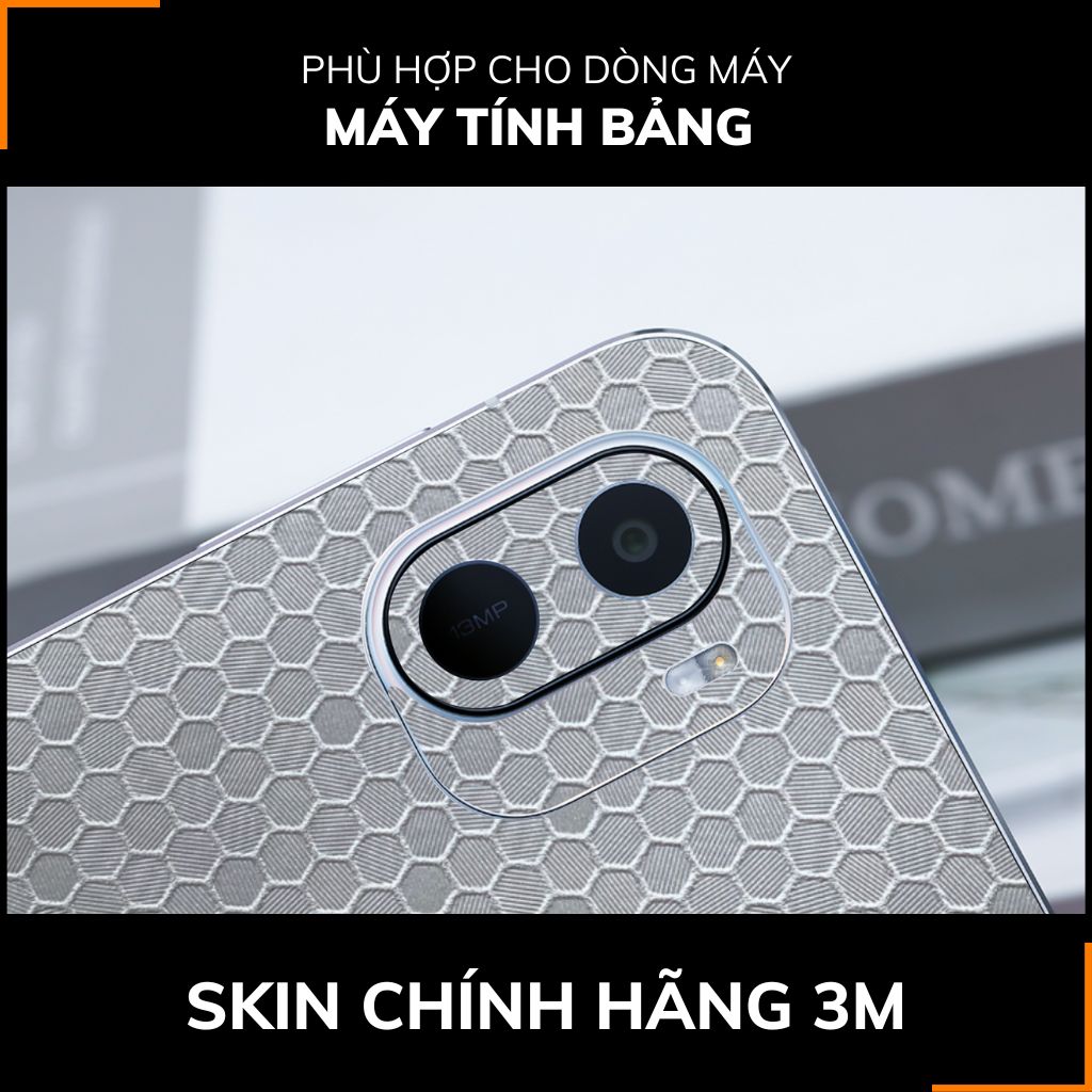 Dán skin máy tính bảng xiaomi, huawei, oppo, lenovo, google, microsoft, vivo  full body và camera chính hãng ORAFOL nhập khẩu từ ĐỨC MÁY TÍNH BẢNG  - HONEYCOMB WHITE -  SK B11 04 phụ kiện điện thoại huỳnh tân store