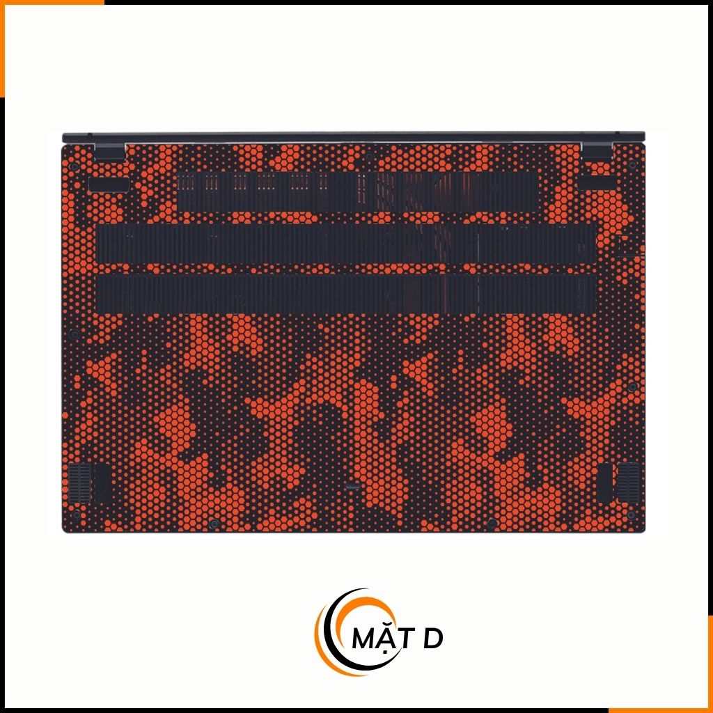 Dán skin laptop asus, dell , acer, hp, msi chính hãng ORAFOL nhập khẩu ĐỨC - SKIN 3M - LAPTOP - MAMBA  ORANGE - SK B03 07 phụ kiện điện thoại huỳnh tân store